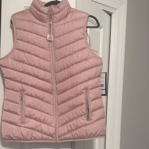 Big Chill Light Pink Quilted Vest